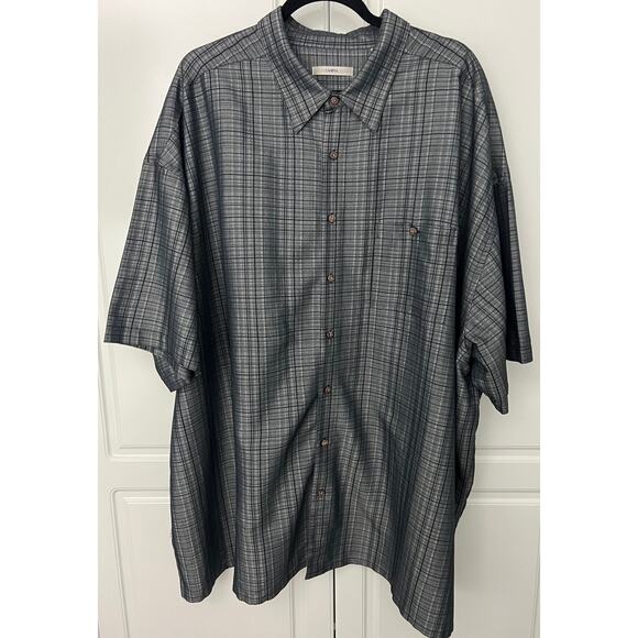 2 Moda Campia Moda Men's Short Sleeve Button Front Shirts Size 4XL - Picture 6 of 12